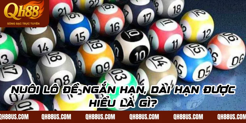 Nuôi lô đề ngắn hạn, dài hạn được hiểu là gì?