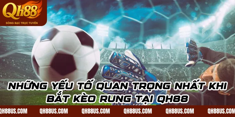 Những yếu tố quan trọng nhất khi bắt kèo rung tại QH88